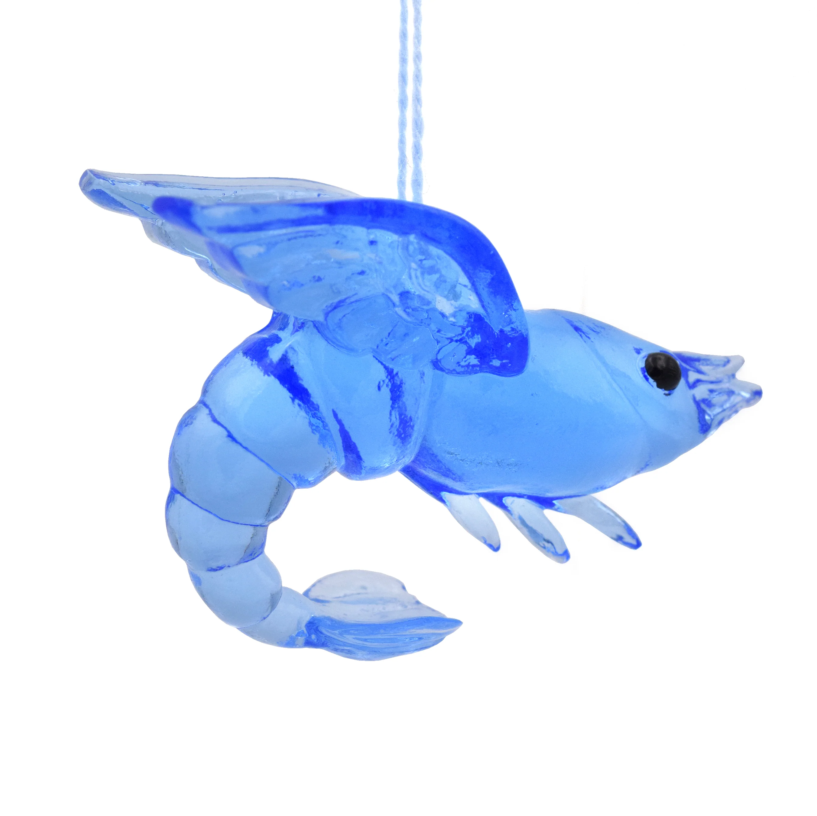 Shrimp Heaven Now Glass Ornament - Image 6